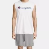 Champion Men's Logo Sleeveless T-Shirt