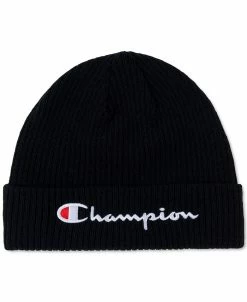 Champion Men's Script-Logo Beanie