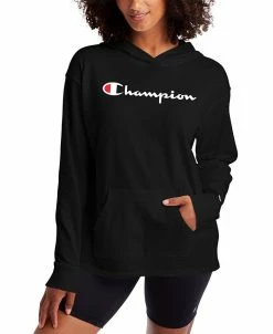 Champion Women's Cotton Logo Hoodie
