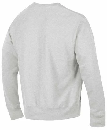 Champion Men's Gray Cornell Big Red Arch Over Logo Reverse Weave Pullover Sweatshirt - Image 2