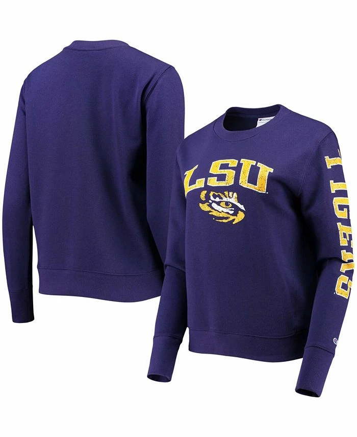 Champion Women's Purple LSU Tigers University 2.0 Fleece Sweatshirt