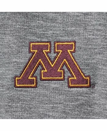 Champion Men's Gray Minnesota Golden Gophers Micro Mesh Space-Dye Polo Shirt - Image 2