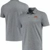 Champion Men's Gray Minnesota Golden Gophers Micro Mesh Space-Dye Polo Shirt