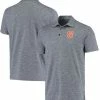 Champion Men's Navy Syracuse Orange Micro Mesh Space-Dye Polo Shirt