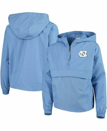 Champion Youth Boys Carolina Blue North Carolina Tar Heels Pack Go Windbreaker Jacket - Image 2