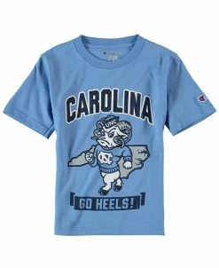 Champion Youth Boys Carolina Blue North Carolina Tar Heels Strong Mascot T-shirt