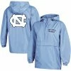 Champion Women's Carolina Blue North Carolina Tar Heels Packable Half-Zip Light Rain Jacket