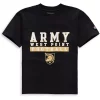 Champion Youth Black Army Black Knights Football Drop T-shirt