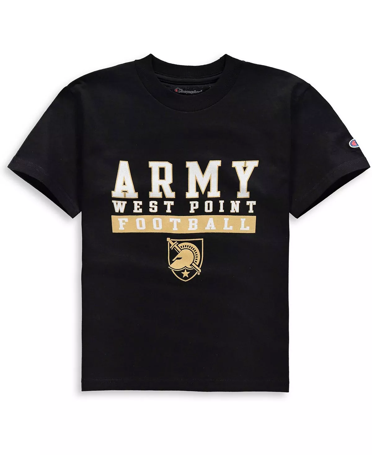 Champion Youth Black Army Black Knights Football Drop T-shirt