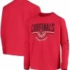 Champion Youth Red Louisville Cardinals Basketball Long Sleeve T-shirt