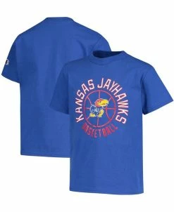 Champion Youth Royal Kansas Jayhawks Basketball T-shirt