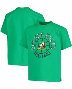 Champion Youth Green Oregon Ducks Basketball T-shirt