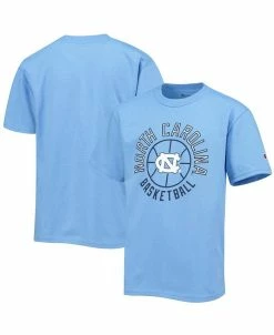 Champion Youth Carolina Blue North Carolina Tar Heels Basketball T-shirt