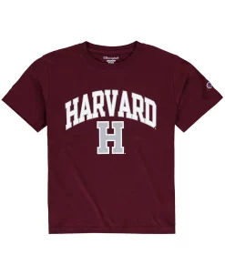 Champion Youth Crimson Harvard Crimson Arch Logo T-shirt
