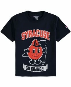 Champion Youth Navy Syracuse Orange Strong Mascot T-shirt