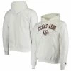 Champion Men's White Texas A&M Aggies Campus Classic Pullover Hoodie