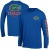 Champion Men's Royal Florida Gators Team Stack Long Sleeve T-shirt