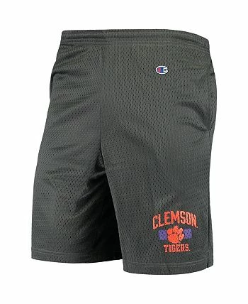Champion Men's Gray Clemson Tigers Classic Shorts - Image 3