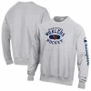 Champion Men's Heathered Gray Hartford Whalers Reverse Weave Pullover Sweatshirt