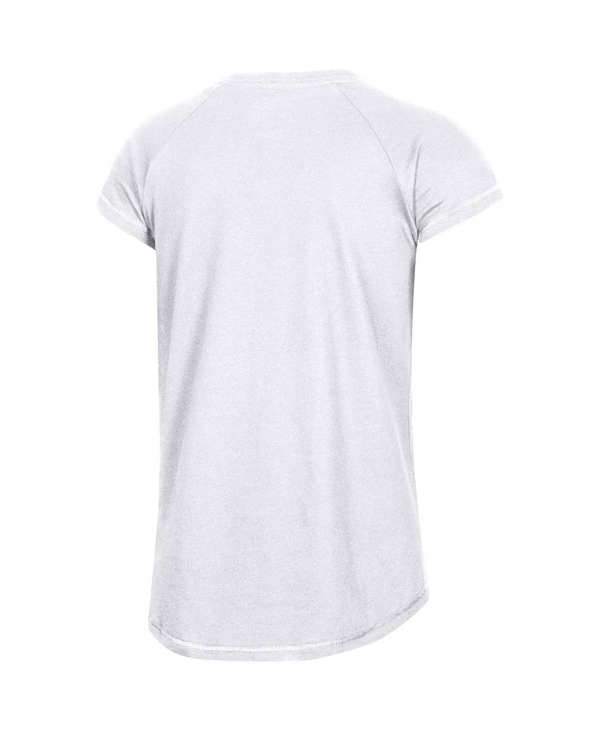 Champion Girls Youth White Florida State Seminoles Beach Club Raglan T-shirt - Image 4