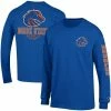 Champion Men's Royal Boise State Broncos Team Stack Long Sleeve T-shirt