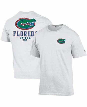 Champion Men's White Florida Gators Stack 2-Hit T-shirt - Image 2