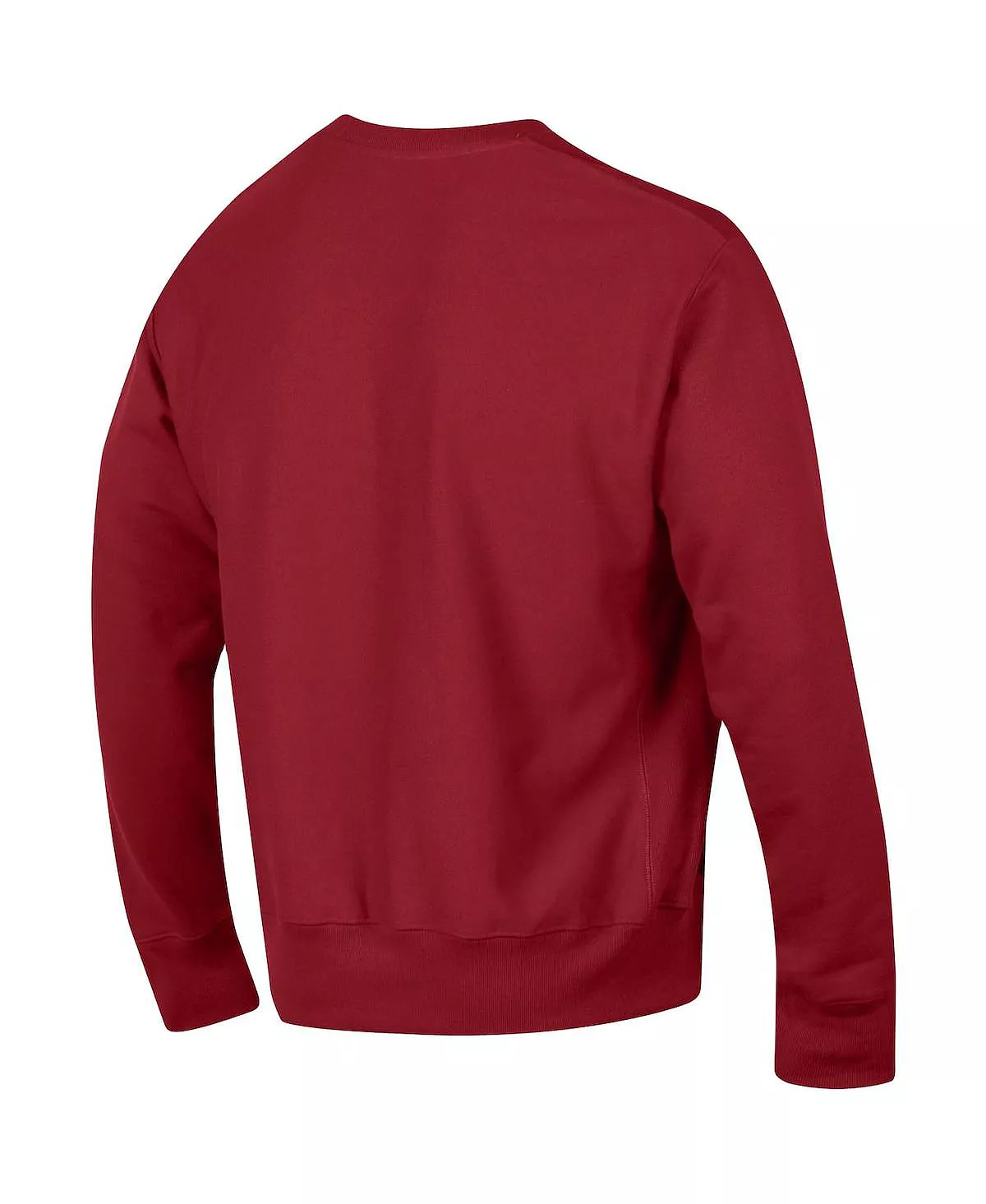 Champion Men's Crimson Alabama Crimson Tide Arch Reverse Weave Pullover Sweatshirt - Image 4