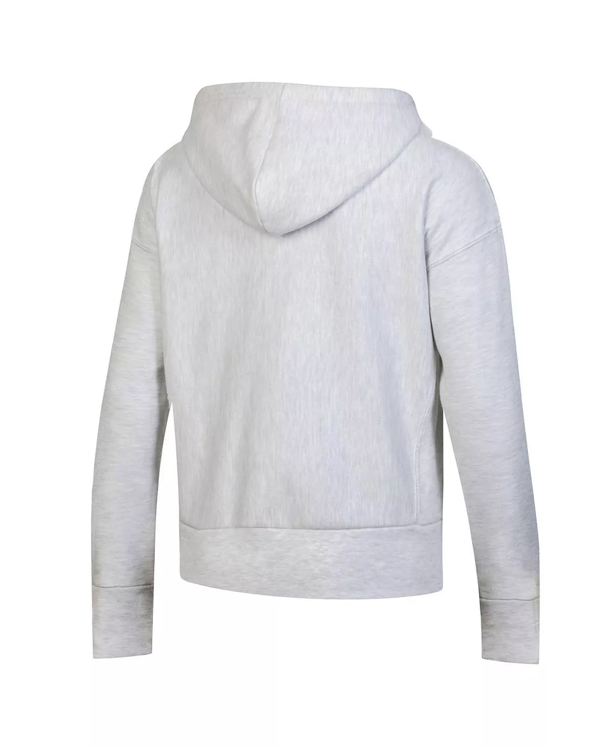 Champion Women's Heathered Gray Toronto Maple Leafs Reverse Weave Pullover Hoodie - Image 4