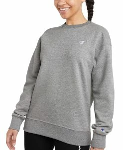 Champion Women's Powerblend Oversized Crewneck Sweatshirt