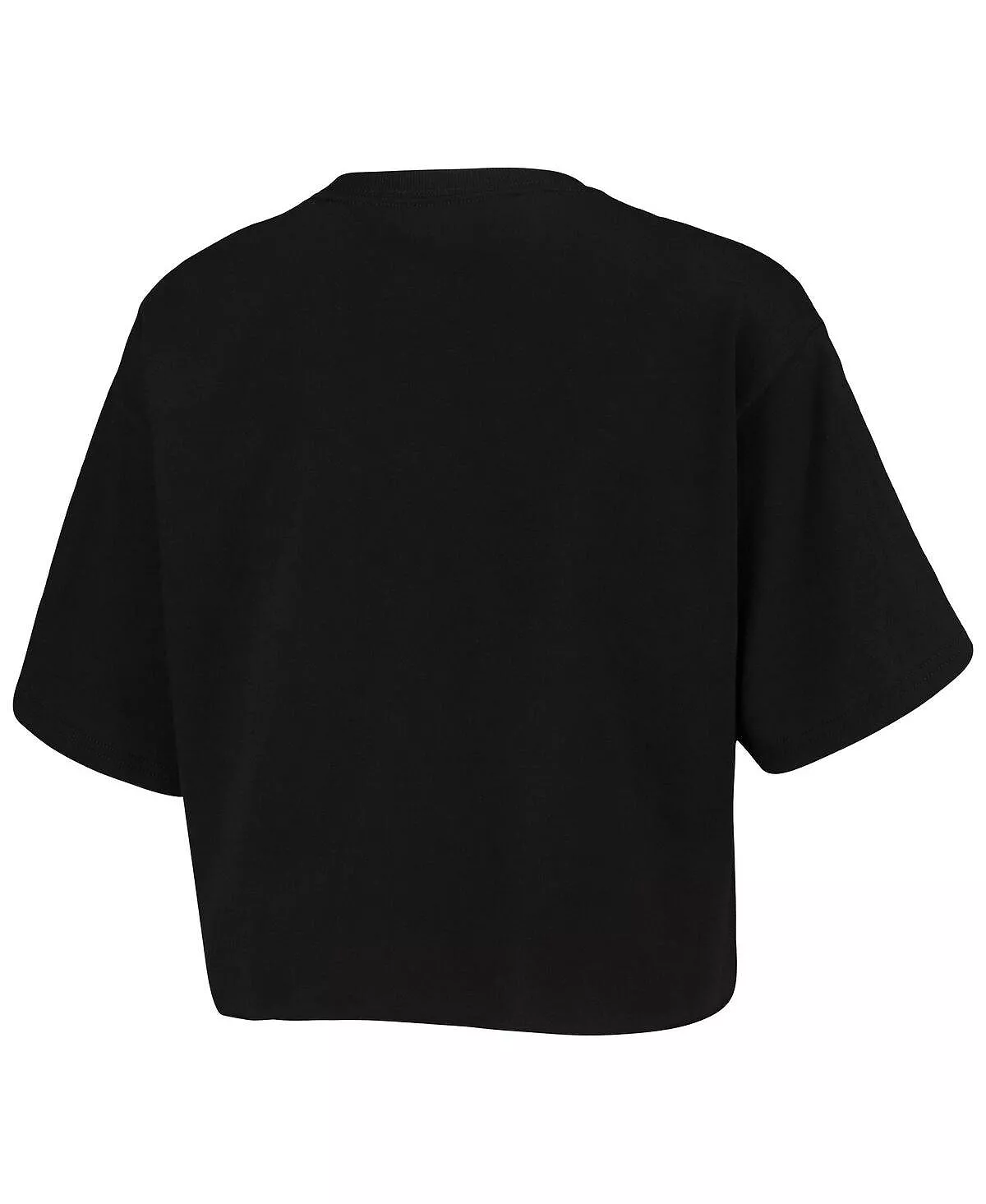 Champion Women's Black Ohio State Buckeyes Cropped Boyfriend T-shirt - Image 4