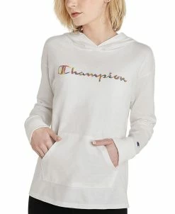 Champion Women's Cotton Logo Hoodie