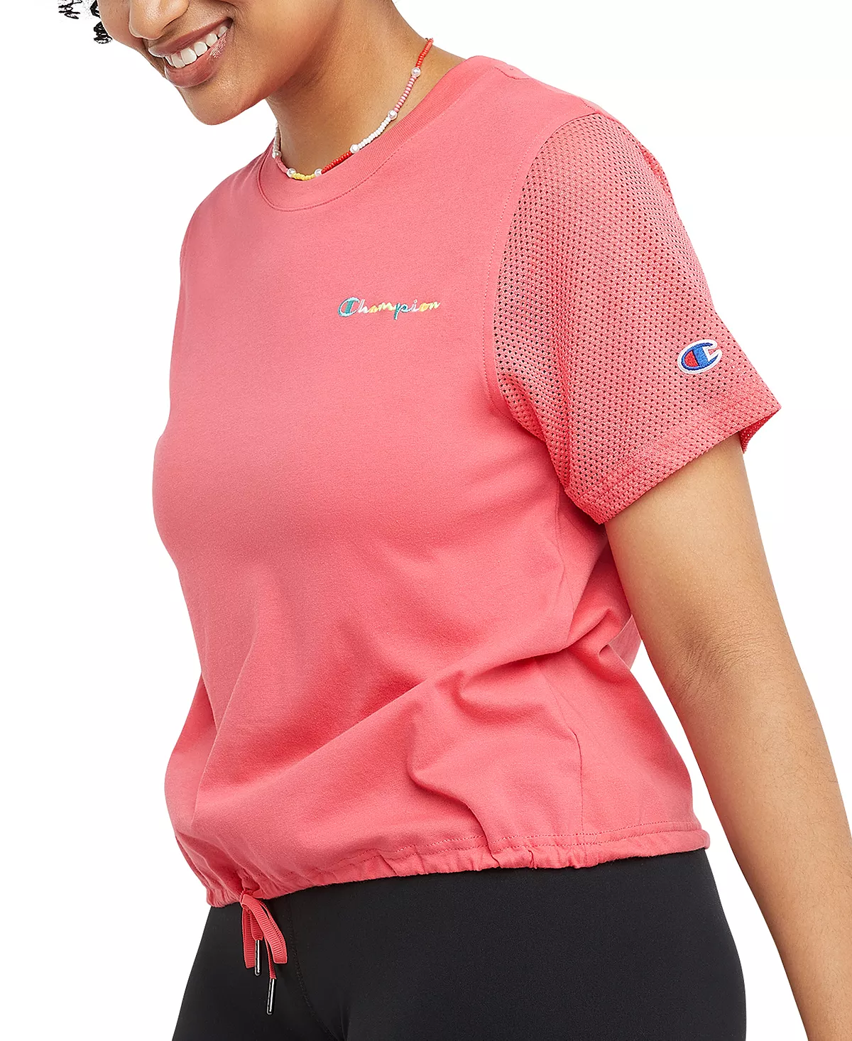 Champion Women's Campus Drawstring T-Shirt - Image 3