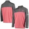 Champion Men's Crimson Oklahoma Sooners Gameday Quarter-Zip Jacket