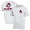 Champion Men's White Ohio State Buckeyes Team Stack 2-Hit T-shirt
