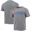 Champion Men's Gray Florida Gators Wordmark Slash T-shirt