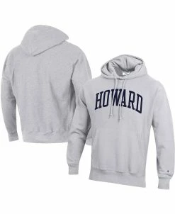 Champion Men's Gray Howard Bison Tall Arch Pullover Hoodie