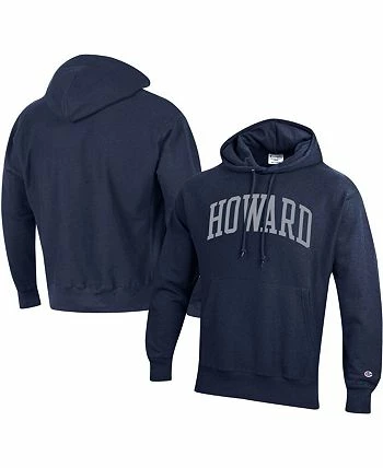 Champion Men's Navy Howard Bison Tall Arch Pullover Hoodie - Image 2