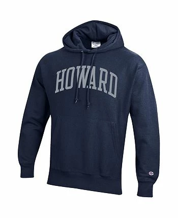Champion Men's Navy Howard Bison Tall Arch Pullover Hoodie - Image 3