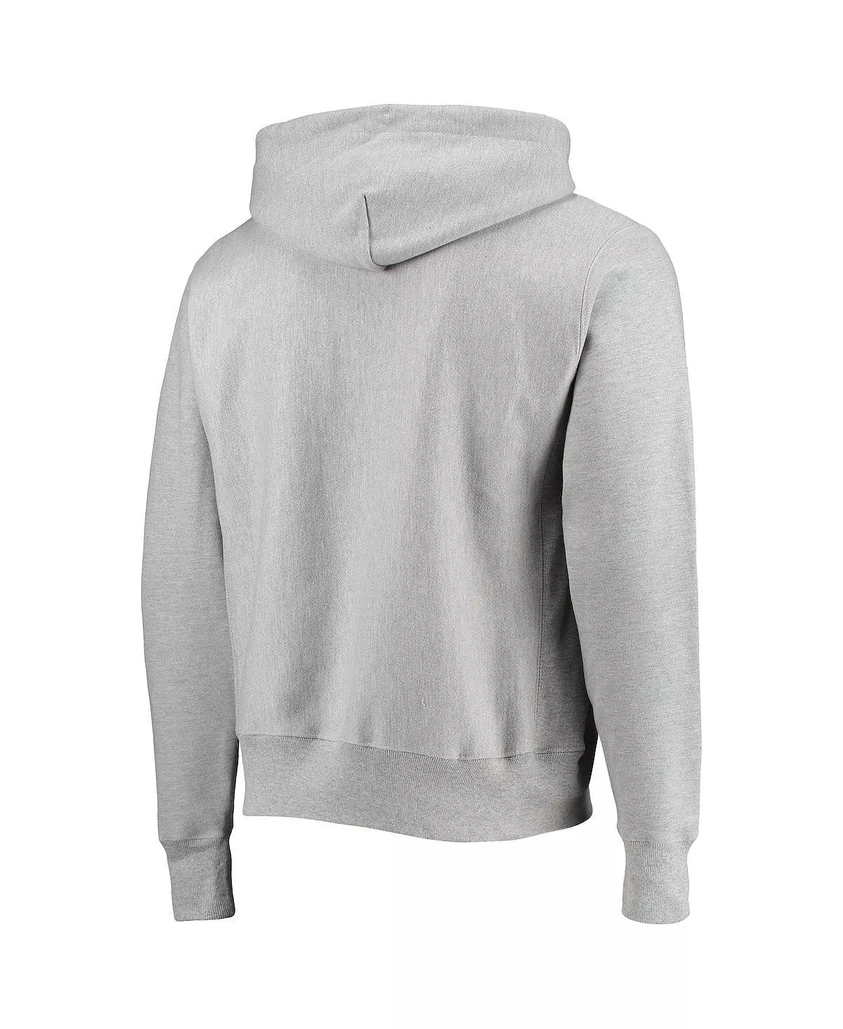 Champion Men's Heathered Gray Cincinnati Bearcats Cincy Arch Pullover Hoodie - Image 4