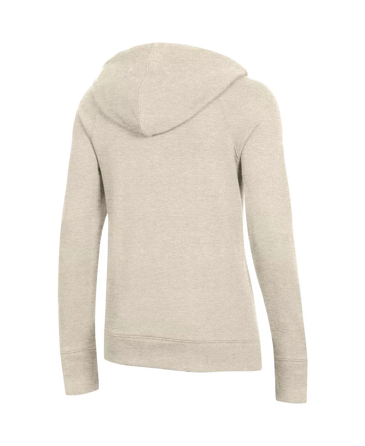 Champion Women's Heathered Oatmeal Texas Longhorns College Seal Pullover Hoodie - Image 4