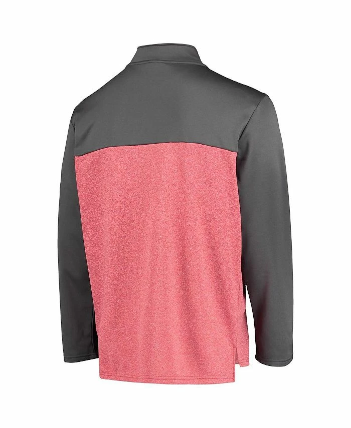 Champion Men's Crimson Oklahoma Sooners Gameday Quarter-Zip Jacket - Image 4