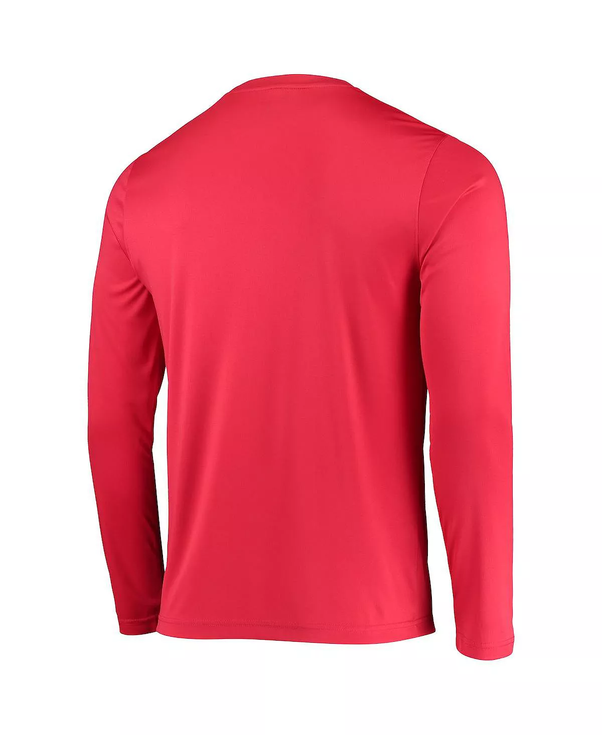 Champion Men's Red Maryland Terrapins Wordmark Slash Long Sleeve T-shirt - Image 3