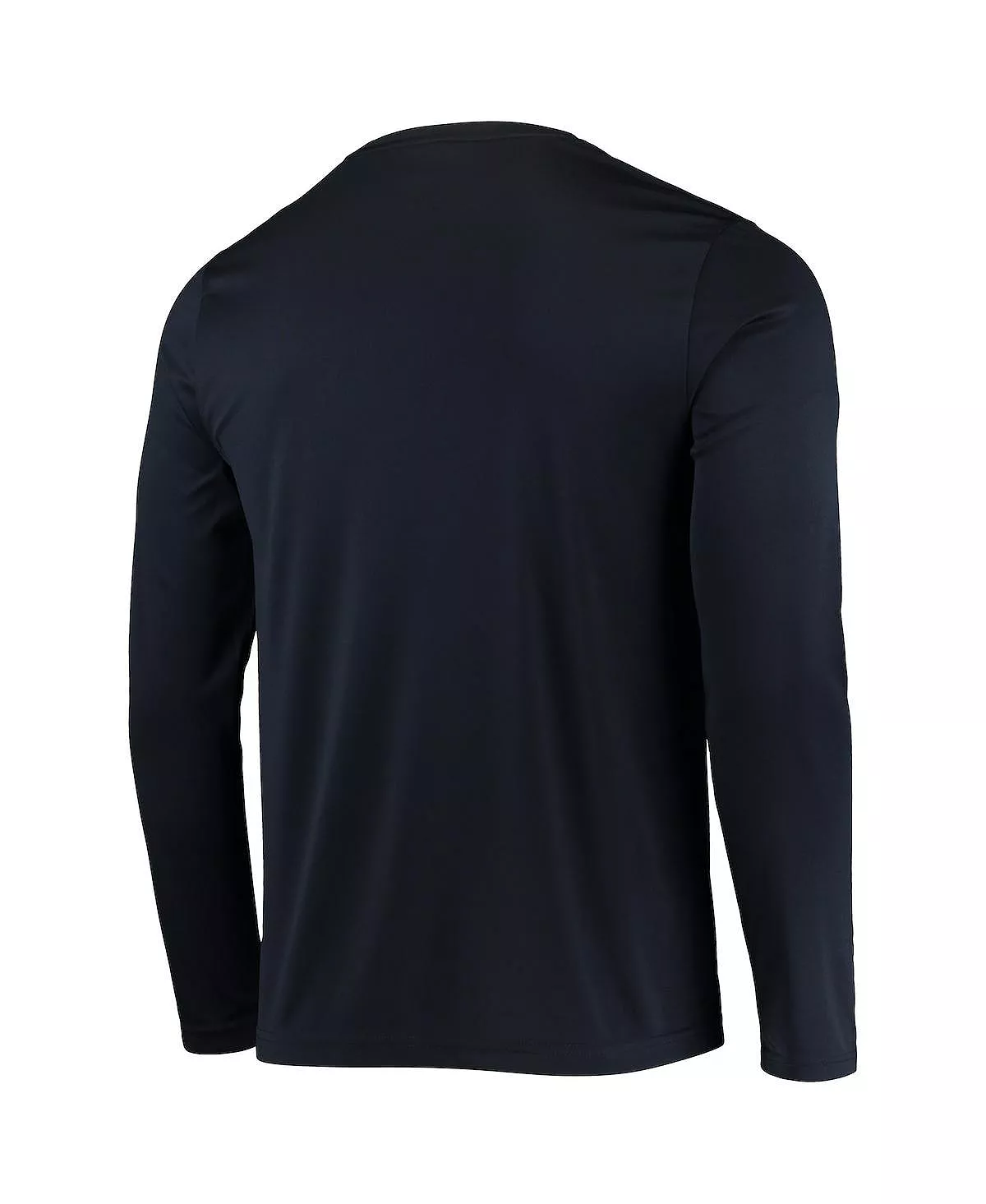 Champion Men's Navy Villanova Wildcats Wordmark Slash Long Sleeve T-shirt - Image 4