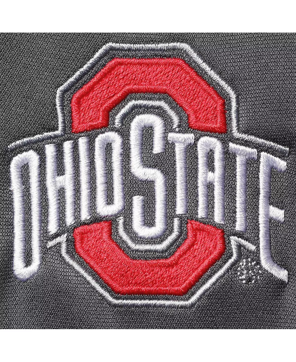 Champion Men's Scarlet Ohio State Buckeyes Gameday Quarter-Zip Jacket - Image 5