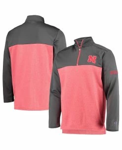 Champion Men's Scarlet Nebraska Huskers Gameday Quarter-Zip Jacket
