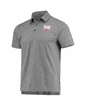 Champion Men's Charcoal Texas A&M Aggies Micro Mesh Polo Shirt - Image 3