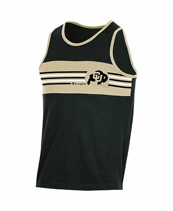 Champion Men's Black Colorado Buffaloes Colorblock Tank Top - Image 3