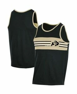 Champion Men's Black Colorado Buffaloes Colorblock Tank Top