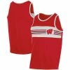 Champion Men's Red Wisconsin Badgers Colorblock Tank Top