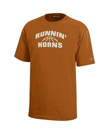 Champion Boys Youth Texas Orange Texas Longhorns Runnin' Horns T-shirt - Image 3